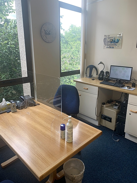 hearing aid room